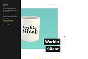 Wert PSD - Minimal Unique Portfolio, a Websites & App Template by IshYoBoy (Thumbnail 19 of 19)