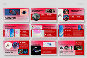 Red Creative Keynote Template, a Presentation Template by fluffstudio (Thumbnail 2 of 4)