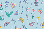 Spring Butterflies, a Pattern Graphic by GooseFrol (Thumbnail 4 of 8)