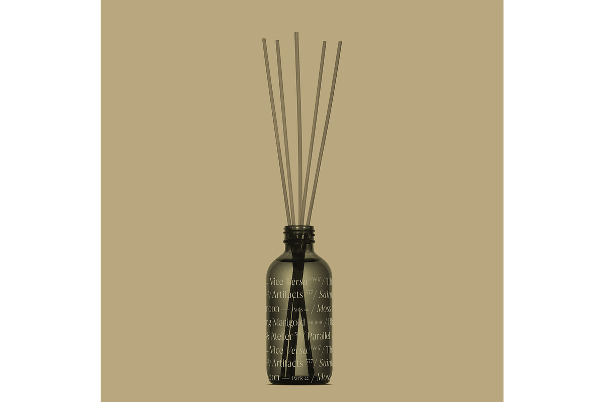 Amber Reed Diffuser Mockup, a Packaging Mockup by Copal (Photo 8 of 11)