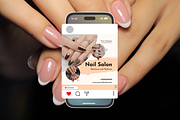70 Nail Tech Instagram Templates, a Social Media Template by Adored Templates (Thumbnail 3 of 10)