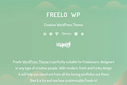 Freelo - Creative WordPress Theme, a WordPress Template by IshYoBoy (Thumbnail 2 of 8)
