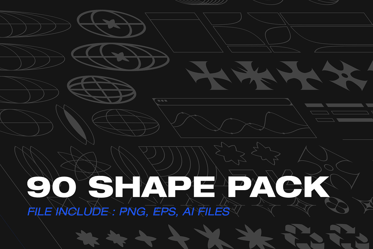 Shape Pack v.002132, an Object Graphic by Hainz Studio