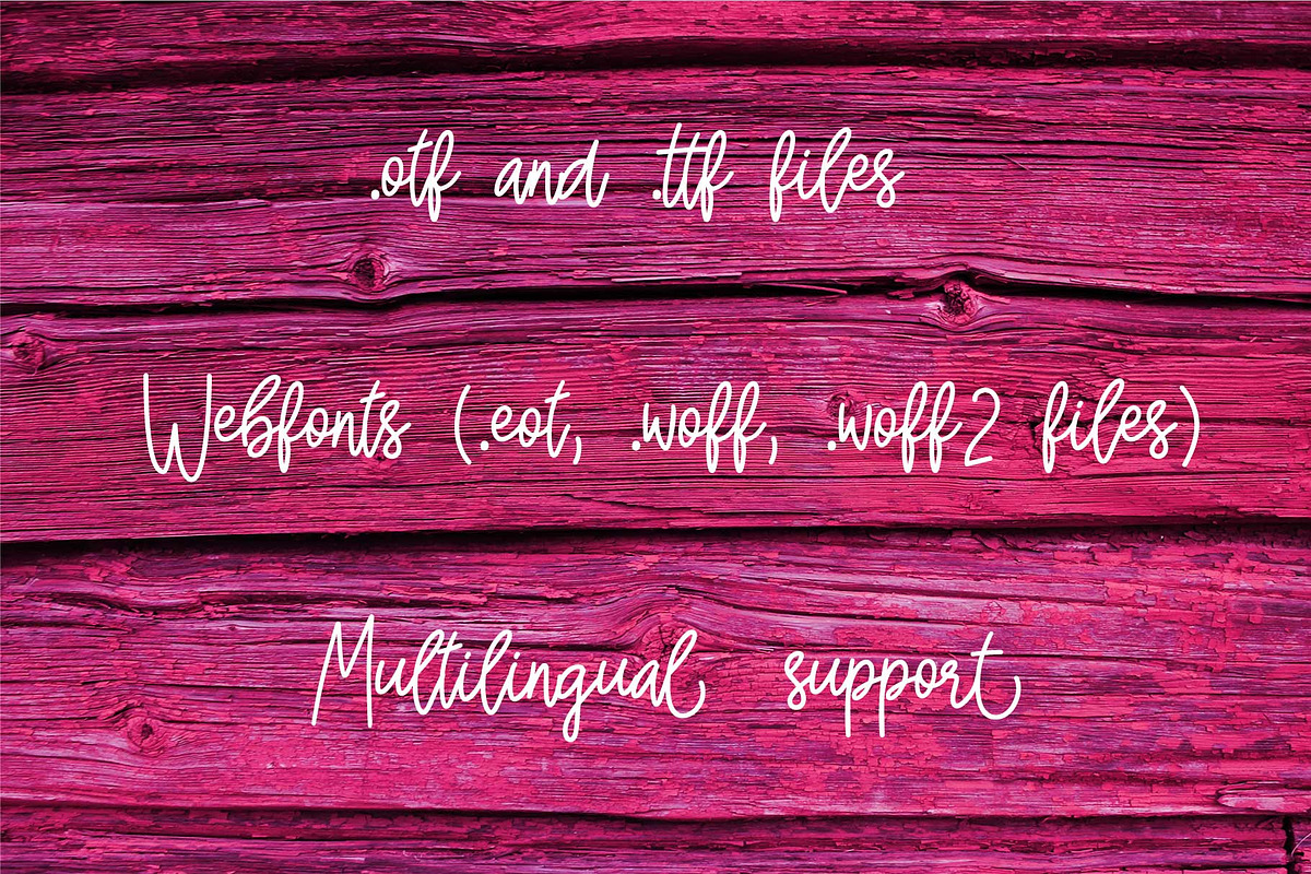 Girl Power font preview 3