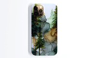Watercolor Forest Illustration, a Decorative Illustration by Housui Patterns (Thumbnail 10 of 12)