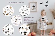 Cute Halloween Watercolor Collection, an Object Graphic by NikiArts (Thumbnail 3 of 7)