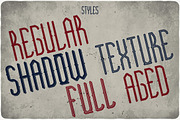Barber Shop Typeface, a Symbol Font by VozzyStock (Thumbnail 4 of 5)