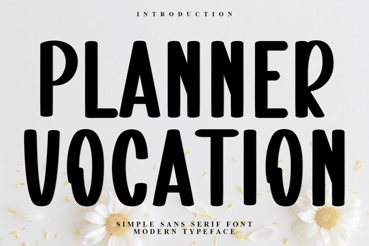 Planner Vocation, a Script Font by InermediaSTUDIO (Photo 1 of 8)