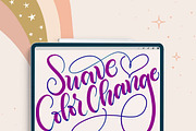 Joyful Procreate Brush Calligraphy, a Brush Add-On by HowJoyful  (Thumbnail 40 of 44)