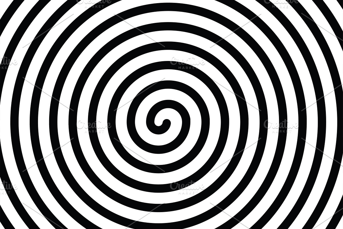 dizzy circle optical illusion, a Pattern Graphic by charnsitr