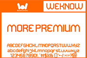 Hundred Percent font, a Font by weknow (Thumbnail 2 of 8)