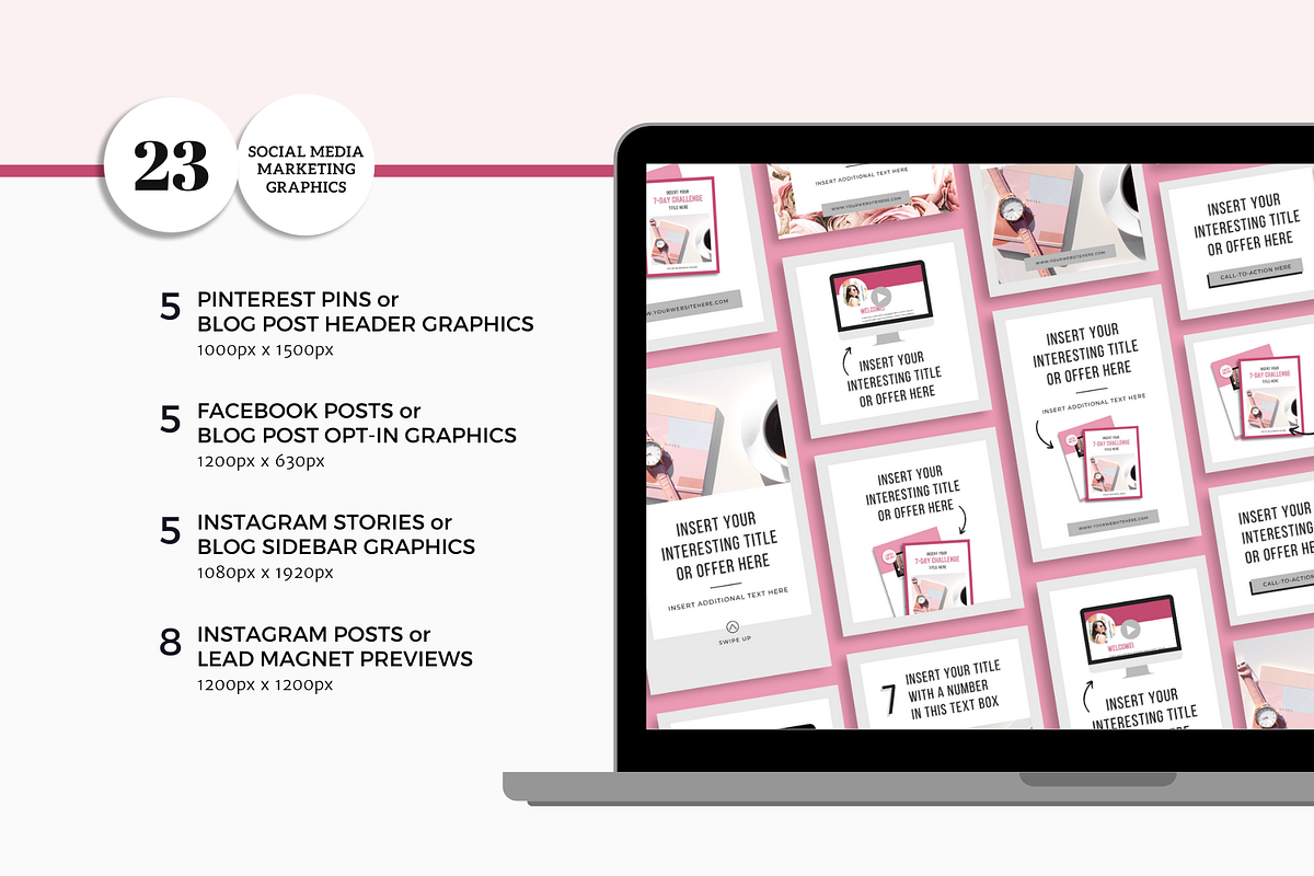 7-Day Lead Magnet Challenge Bundle, an Email Template by ProductiveandFree (Photo 3 of 19)
