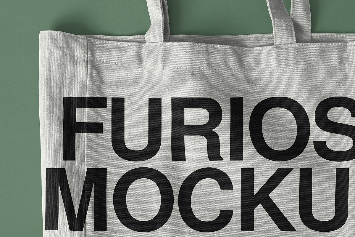 Tote Bag Mockup Bundle – 6 PSD, a Packaging Mockup by FURIOSO mockups (Photo 12 of 15)