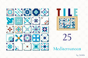 Mediterranean TILE Bundle 25+, a Pattern Graphic by DeMih (Thumbnail 3 of 4)