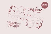 Losta Parka - DecorativeStencil Font, a Sans Serif Font by creativemedialab (Thumbnail 8 of 13)