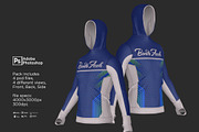High Running Jersey Hood Mockup, a Shirt Mockup by Nanggroe Scripting (Thumbnail 3 of 9)