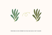 Jungle Greenery - Botanical Leaves, an Illustration by Rough Edges Supply Co. (Thumbnail 3 of 9)