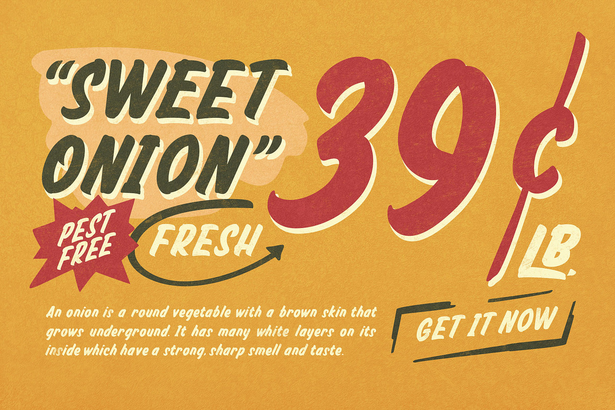 Deertail Brush Typeface, a Handwritten Font by alit design (Photo 15 of 17)