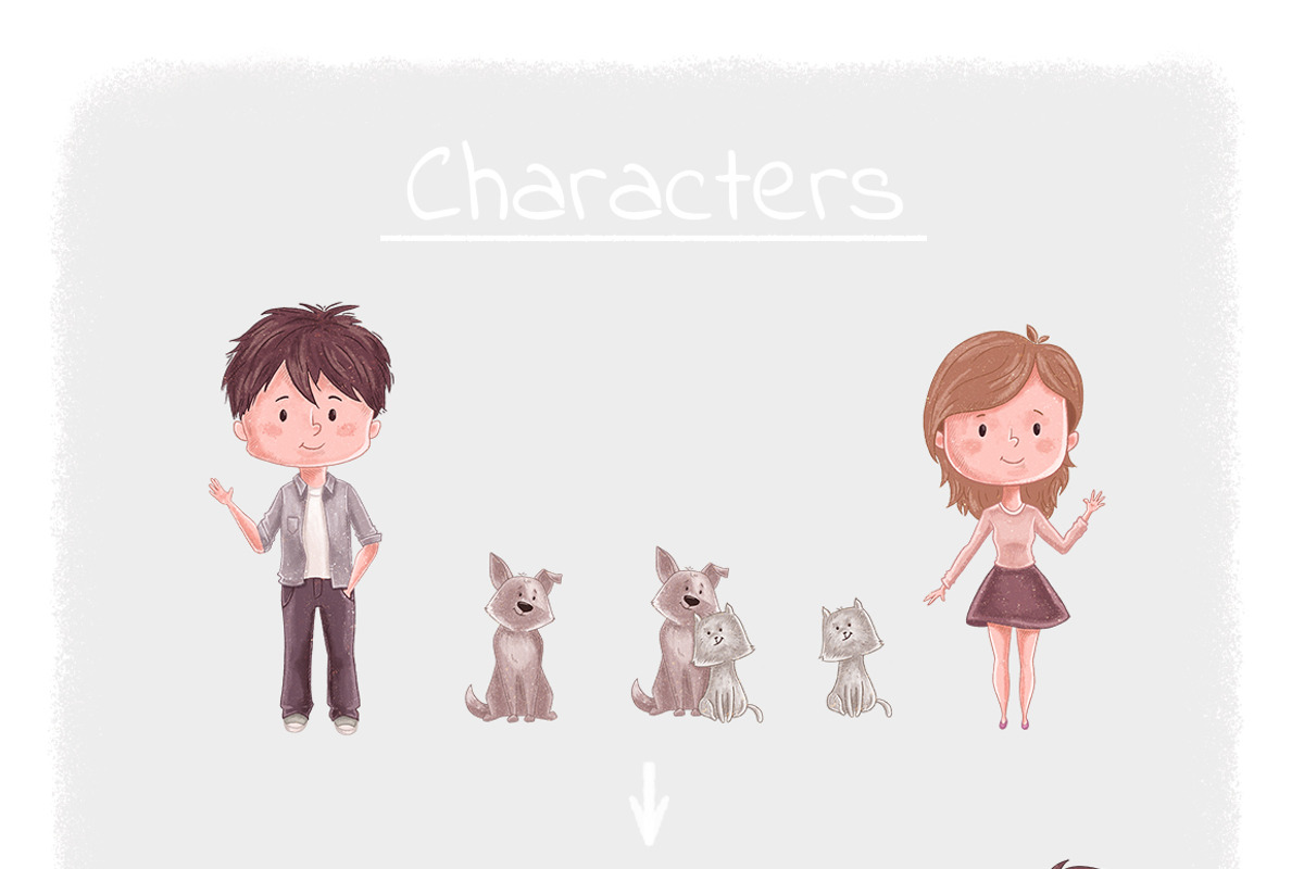 I Love You • romantic collection, a Decorative Illustration by MeadowFox (Photo 3 of 8)