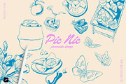 Procreate Picnic & Barbecue Stamp, a Brush Add-On by Spasibenko Art (Thumbnail 1 of 6)