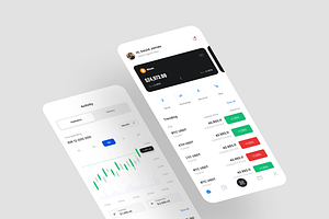 Cube - Crypto App UI Kit