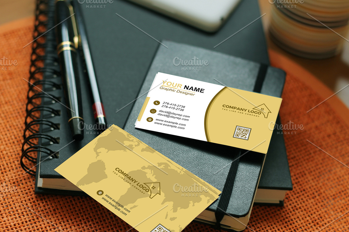 Elegant Visiting Card PSD preview 4
