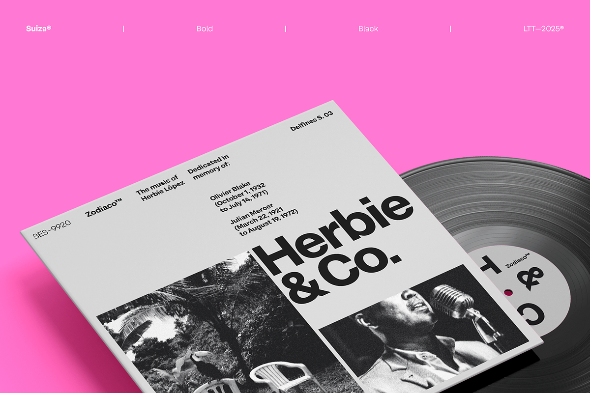 Suiza, a Sans Serif Font by Latinotype (Photo 6 of 16)