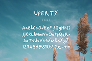 Uperty: Simple Boho Handwritten Font, a Script Font by Delightful Design (Thumbnail 7 of 15)