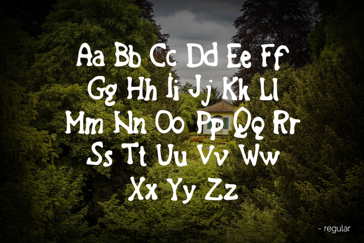 Forest Tales Type preview 3