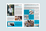 Newsletter, a Brochure Template by ROJI CREATOR (Thumbnail 4 of 8)