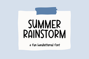 Summer Rainstorm