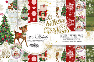 CHRISTMAS PAPER PACK