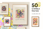 Scribbles Art | Poster Builder, an Object Graphic by KetteCreate (Thumbnail 9 of 14)