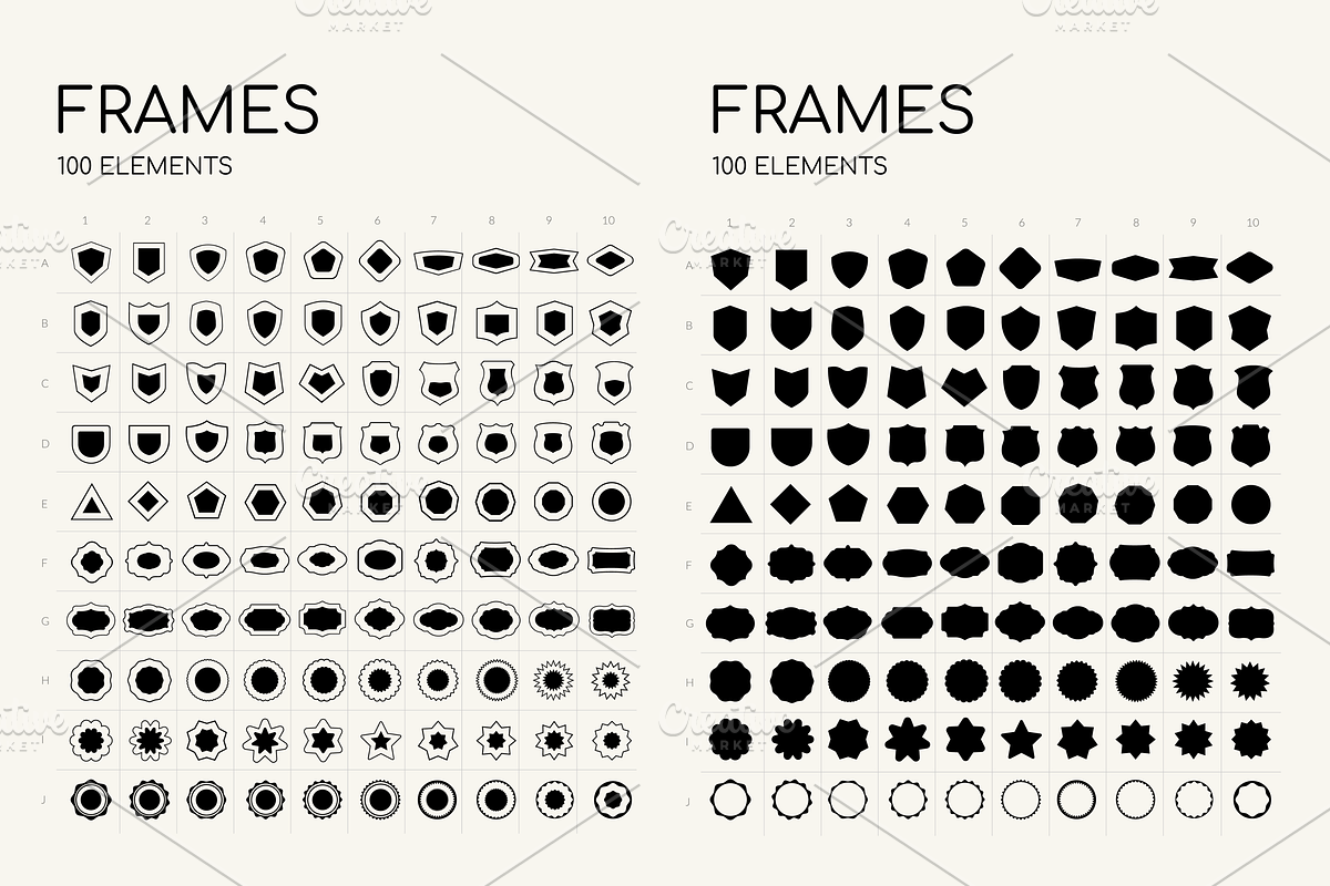 Minimal Logo Generator Kit, a Branding & Logo Template by Kay Designs (Photo 5 of 5)