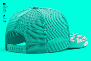 Trucker Hat Mockup – Back View PSD, a Hat Mockup by LESZ Design (Thumbnail 9 of 10)