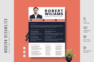 336. Modern Resume Template