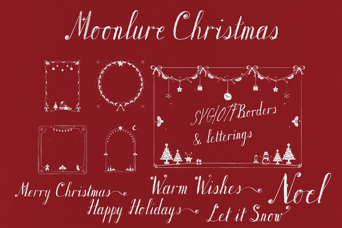 Moonlure – Textured Brush Script, a Handwritten Font by Lilithcollageart (Photo 13 of 15)