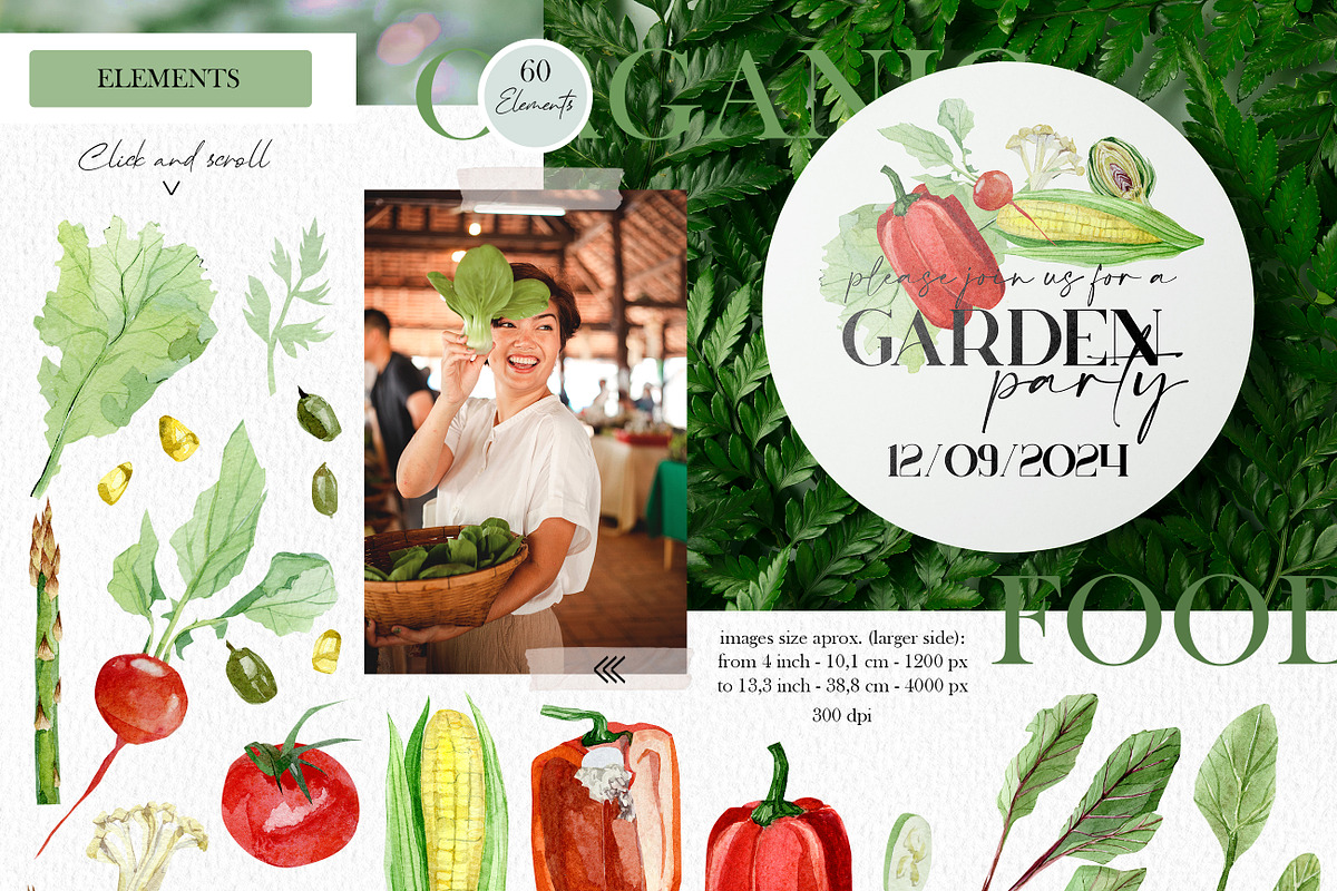 Vegetables & eco organic farm, an Object Graphic by AnnaTkachi (Photo 2 of 8)
