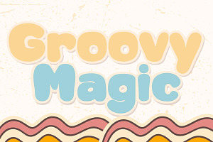 Groovy Magic - Handwritting, a Handwritten Font by Charmingbear59.design