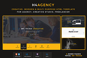 H4 Multipurpose HTML & PSD Template, a HTML Template by PSDFY (Thumbnail 1 of 13)