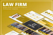 Law Firm Google Slides Template, a Presentation Template by GraphicStan (Thumbnail 1 of 8)