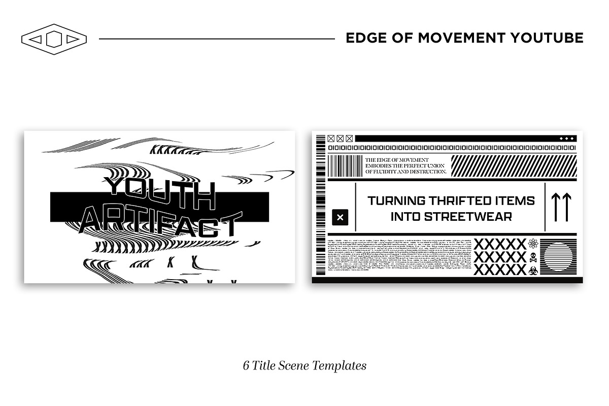 Edge of Movement YT kit PSD & CANVA, a Social Media Template by Tangerine Nation (Photo 11 of 17)