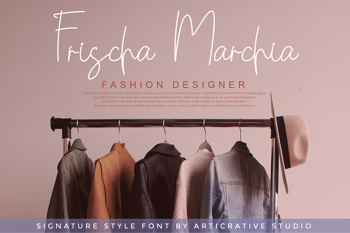 Behind Illusion Signature Style Font, a Script Font by Articreatype (Photo 3 of 5)