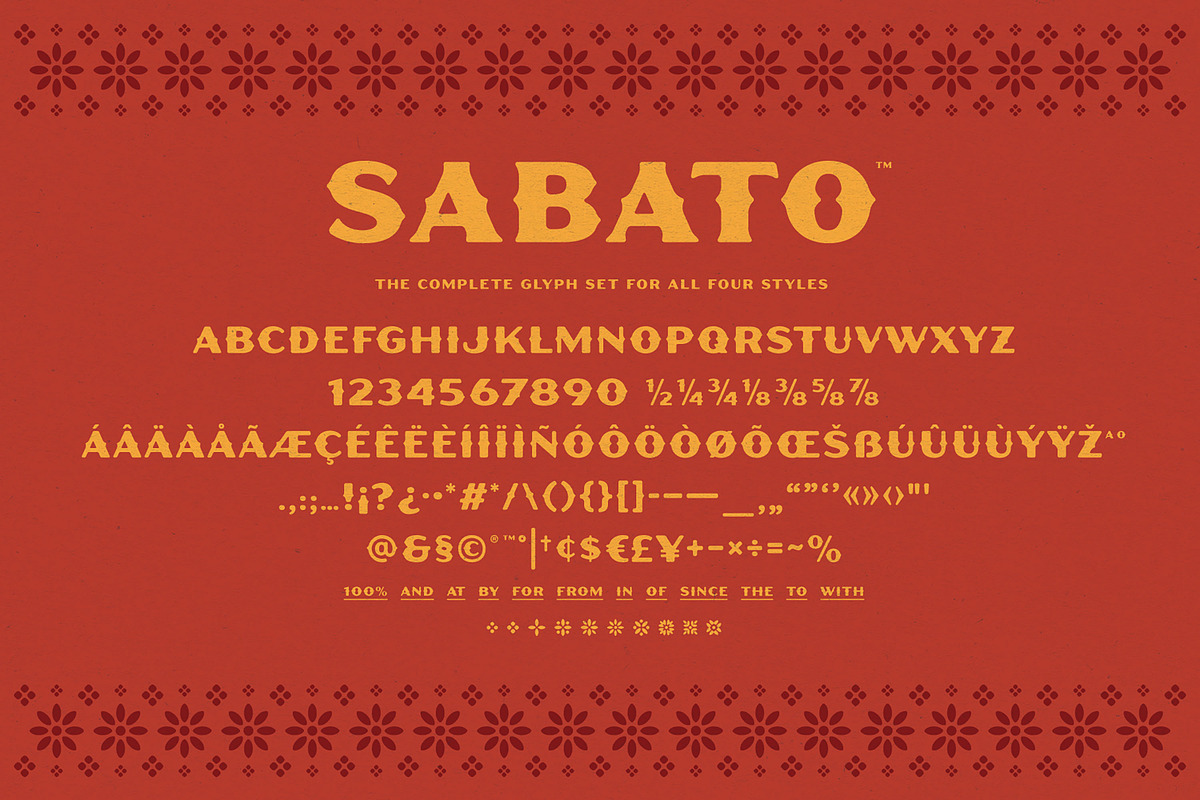 Sabato – Sans & Serif in Four Styles, a Serif Font by Komet & Flicker (Photo 13 of 13)