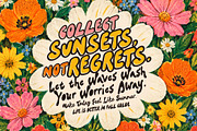 NumbStar Font Trio - Dreamy Summer, a Handwritten Font by HypeWorksCo (Thumbnail 5 of 29)