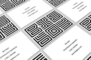 Maze Line Typeface