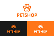 Pet Shop Animal Paw Footprint Logo, a Branding & Logo Template by ika trisiana (Thumbnail 2 of 2)