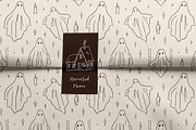 Haunted Nostalgia: Halloween Clipart, a Seasonal Illustration by Cute Atelier (Thumbnail 9 of 10)
