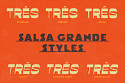 Salsa Grande & Extras!, a Sans Serif Font by IronbirdCreative (Thumbnail 2 of 10)