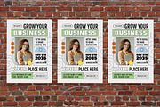 Green Grow Your Business Flyer Set, a Flyer Template by Aiyari Graphic (Thumbnail 3 of 3)
